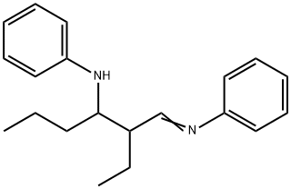 Benzenamine, N-[2-ethyl-3-(phenylamino)hexylidene]-