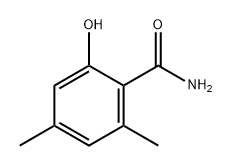 Benzamide, 2-hydroxy-4,6-dimethyl- Struktur