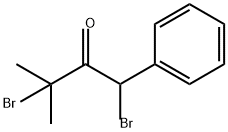 2-Butanone, 1,3-dibromo-3-methyl-1-phenyl- Structure