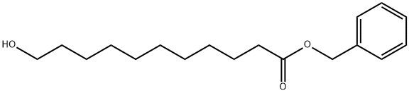 Undecanoic acid, 11-hydroxy-, phenylmethyl ester Structure