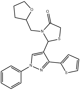 WAY-607145(异构体混合物), 380471-87-4, 结构式