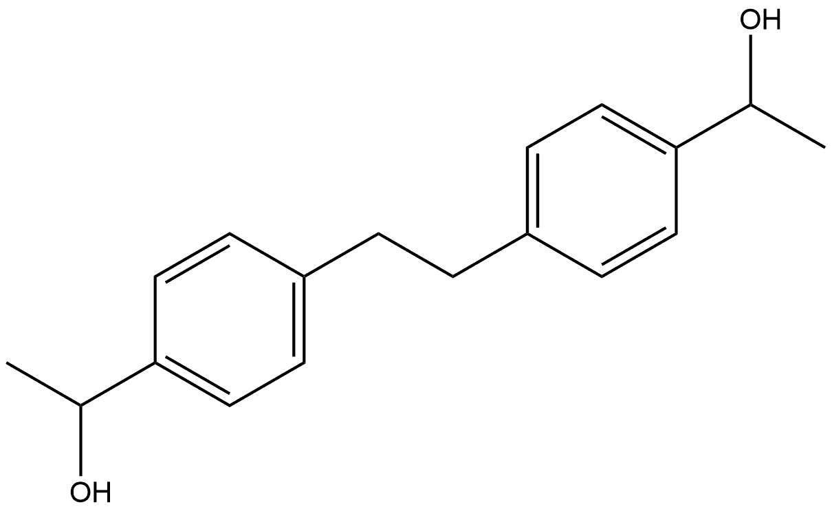 Benzenemethanol, 4,4'-(1,2-ethanediyl)bis[α-methyl-