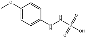 Hydrazinesulfonic acid, 2-(4-methoxyphenyl)- Structure