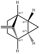 (1β,2β,4β,5β)-8-メチレントリシクロ[3.2.1.02,4]オクタン 化学構造式