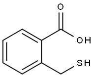 Benzoic acid, 2-(mercaptomethyl)- Struktur