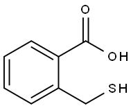 Benzoic acid, 2-(mercaptomethyl)- 化学構造式