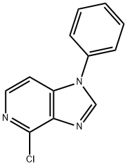 4-Chloro-1-phenyl-1H-imidazo[4,5-c]pyridine Struktur