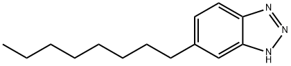 1H-Benzotriazole, 6-octyl- 结构式