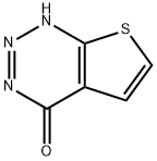 Thieno[2,3-d]-1,2,3-triazin-4(1H)-one 结构式