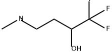 1,1,1-三氟-4-(甲氨基)丁-2-醇, 383868-36-8, 结构式