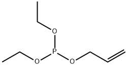 Phosphorous acid, diethyl 2-propen-1-yl ester Struktur