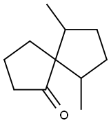 6,9-dimethylspiro[4.4]nonan-1-one Structure