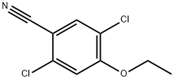 Benzonitrile, 2,5-dichloro-4-ethoxy- 化学構造式
