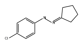 Cyclopentanone, 2-(4-chlorophenyl)hydrazone