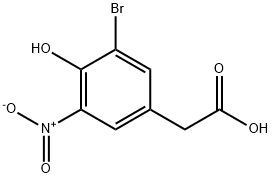38694-44-9 (3-Bromo-4-hydroxy-5-nitrophenyl)acetic acid