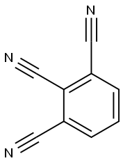 1,2,3-Benzenetricarbonitrile 化学構造式