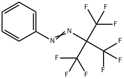 Diazene, 1-phenyl-2-[2,2,2-trifluoro-1,1-bis(trifluoromethyl)ethyl]-