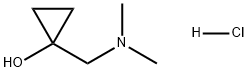 Cyclopropanol, 1-[(dimethylamino)methyl]-, hydrochloride (1:1) Struktur