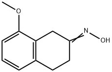 2(1H)-Naphthalenone, 3,4-dihydro-8-methoxy-, oxime Structure