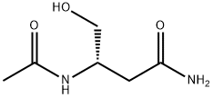 Butanamide, 3-(acetylamino)-4-hydroxy-, (S)- (9CI) 结构式