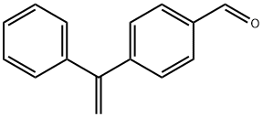 Benzaldehyde, 4-(1-phenylethenyl)-,389582-37-0,结构式