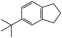1H-Indene, 5-(1,1-dimethylethyl)-2,3-dihydro-,38997-95-4,结构式