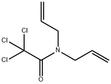 N,N-二烯丙基-2,2,2-三氯乙酰胺,39089-57-1,结构式