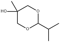 1,3-Dioxan-5-ol,5-methyl-2-(1-methylethyl)-(9CI),39113-67-2,结构式