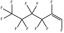 1-Hexene, 1,2,3,3,4,4,5,5,6,6,6-undecafluoro-, (1E)-,391199-64-7,结构式