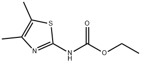 Carbamic acid, N-(4,5-dimethyl-2-thiazolyl)-, ethyl ester 结构式