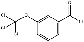 Benzoyl chloride, 3-(trichloromethoxy)-,39161-76-7,结构式
