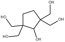 1,1,3,3-Cyclopentanetetramethanol, 2-hydroxy-|