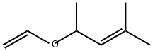 2-Pentene, 4-(ethenyloxy)-2-methyl- Structure