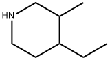 4-Ethyl-3-methylpiperidine Structure