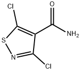 4-Isothiazolecarboxamide, 3,5-dichloro- Struktur