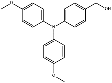 Benzenemethanol, 4-[bis(4-methoxyphenyl)amino]- Structure