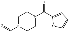 1-Piperazinecarboxaldehyde, 4-(2-furanylcarbonyl)- Struktur