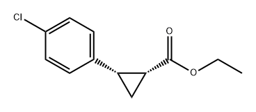 Cyclopropanecarboxylic acid, 2-(4-chlorophenyl)-, ethyl ester, (1R,2S)-