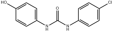 Urea, N-(4-chlorophenyl)-N'-(4-hydroxyphenyl)-,39618-23-0,结构式