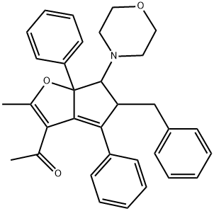 涤纶染色改性剂, 39655-57-7, 结构式