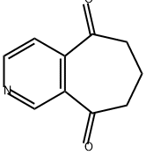 5H-Cyclohepta[c]pyridine-5,9(6H)-dione, 7,8-dihydro- Structure