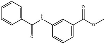 Benzoic acid, 3-(benzoylamino)-, methyl ester,39799-70-7,结构式