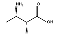 Butanoic acid, 3-amino-2-methyl-, (2R,3S)- Struktur