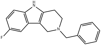 39876-42-1 1H-Pyrido[4,3-b]indole, 8-fluoro-2,3,4,5-tetrahydro-2-(phenylmethyl)-