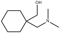 Cyclohexanemethanol, 1-[(dimethylamino)methyl]- Struktur