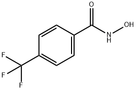 Benzamide, N-hydroxy-4-(trifluoromethyl)- Struktur