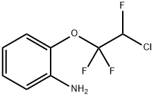 Benzenamine, 2-?(2-?chloro-?1,?1,?2-?trifluoroethoxy)?-,401-02-5,结构式