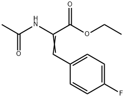 2-Propenoic acid, 2-(acetylamino)-3-(4-fluorophenyl)-, ethyl ester