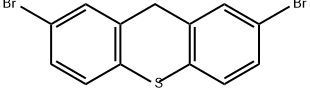 9H-Thioxanthene, 2,7-dibromo- 化学構造式