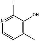 3-Pyridinol, 2-iodo-4-methyl- Struktur